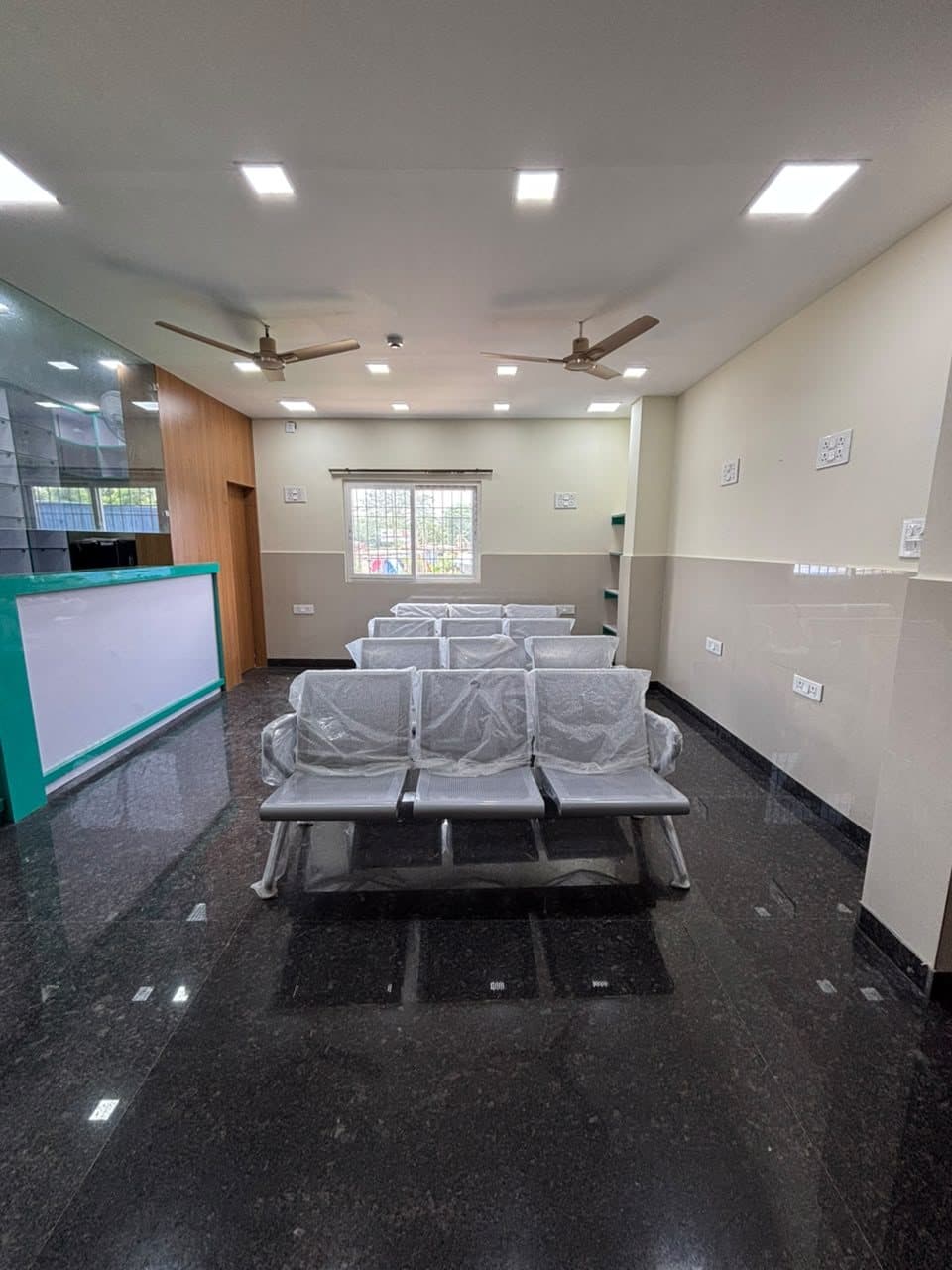 Maa Bhagwati Hospital patient waiting area
